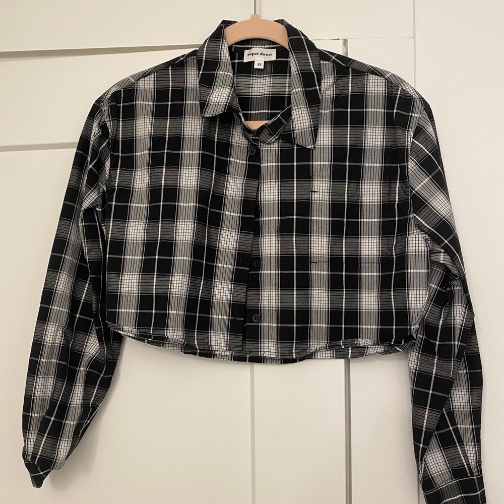 Cropped plaid - Picture 2 of 2